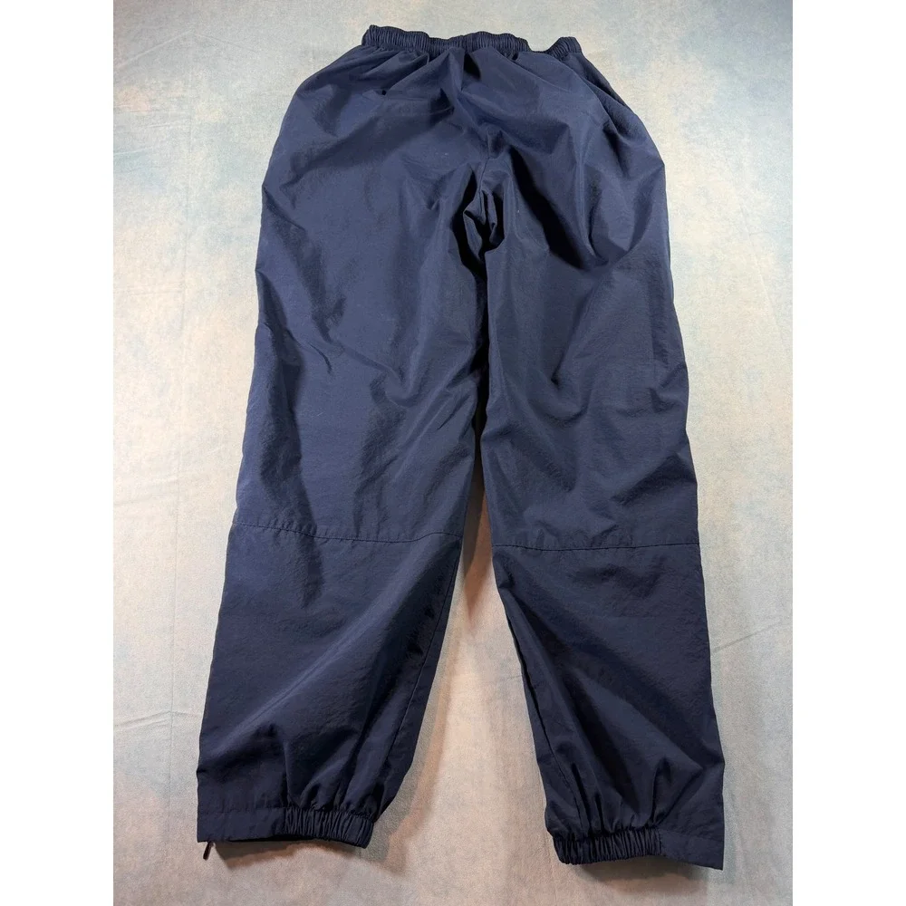 Nike Vintage Track Pants Mens L Navy Blue Excellent Embroidered Swoosh S20510TMS